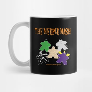 Meeple Mash, black Mug